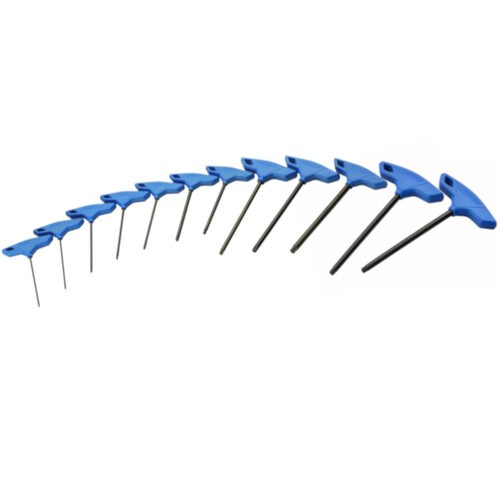 Jogo de chave hexalobular com cabo em T T7 a T50 com 12 peças - 42TX-12 Jogo de chave hexalobular com cabo em T T7 a T50 com 12 peças - 42TX-12