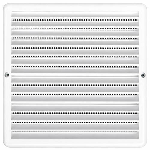 Grade de ventilação plástica quadrada 25 x 25 cm Grade de ventilação plástica quadrada 25 x 25 cm