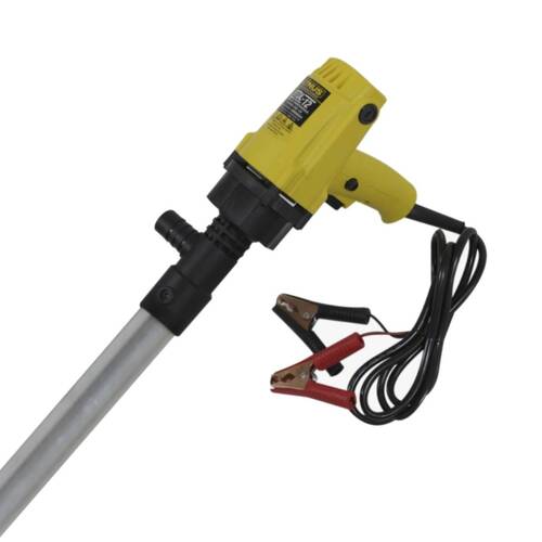 Bomba 12V para transferência de óleo diesel para tambor 200L - BTDL-12 Bomba 12V para transferência de óleo diesel para tambor 200L - BTDL-12