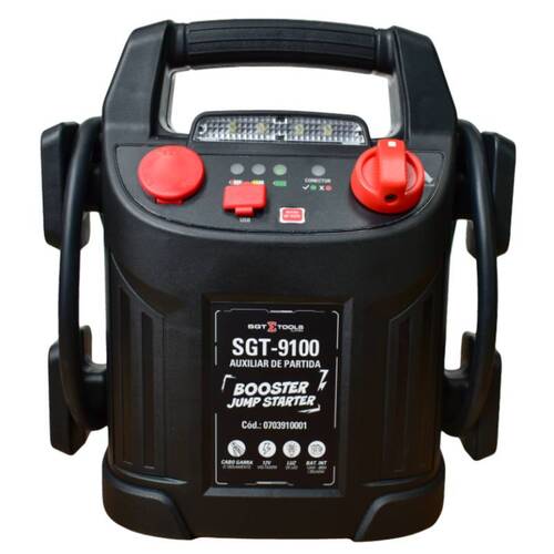 Auxiliar de partida port�til 800A 12V - SGT-9100  110V/220V