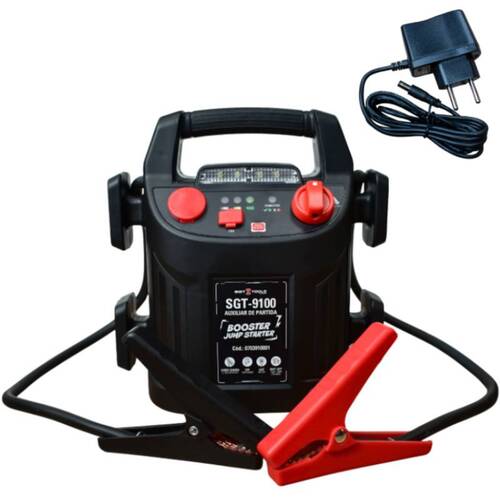 Auxiliar de partida port�til 800A 12V - SGT-9100  110V/220V