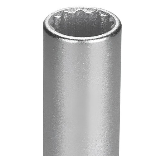 Soquete estriado longo 13 mm encaixe 1/2 Soquete estriado longo 13 mm encaixe 1/2