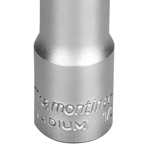 Soquete estriado longo 13 mm encaixe 1/2 Soquete estriado longo 13 mm encaixe 1/2