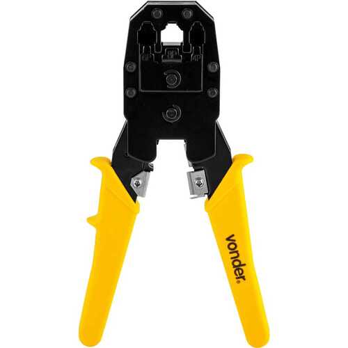 Alicate crimpador com desencapador de fios - ACV 245 Alicate crimpador com desencapador de fios - ACV 245