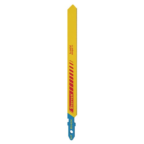 L�mina serra tico tico 100 mm 24 dentes bimetal multiuso 5 pe�as - BU424