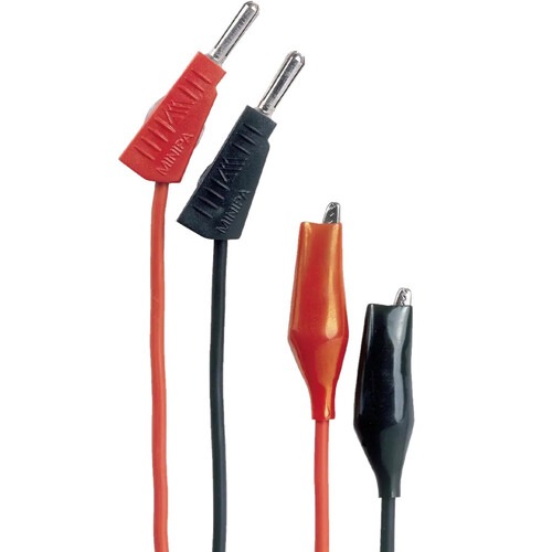 Conjunto de pontas de prova tipo banana / jacaré para multímetros - MTL-23 Conjunto de pontas de prova tipo banana / jacaré para multímetros - MTL-23