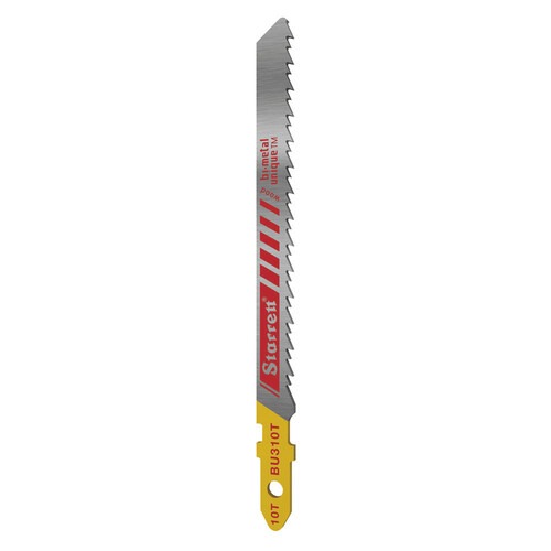 L�mina serra tico tico 75 mm 10 dentes bimetal para madeira 5 pe�as - BU310T