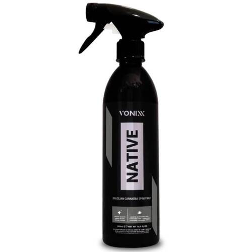 Cera automotiva carnaúba em spray 500 ml - Native Cera automotiva carnaúba em spray 500 ml - Native