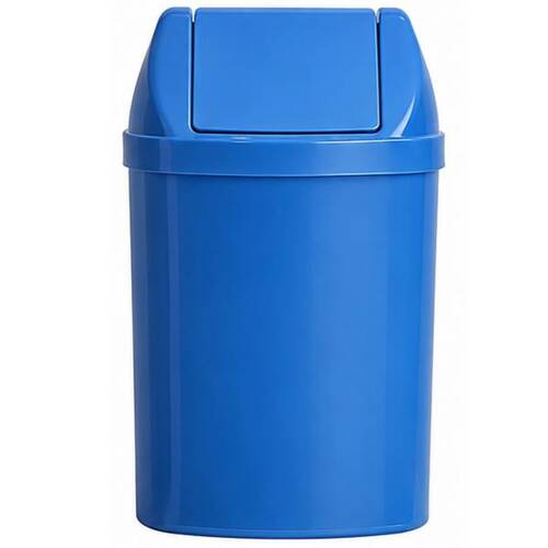 Cesto coletor de lixo 14L tampa basculante sem adesivo - CS24AZ Cesto coletor de lixo 14L tampa basculante sem adesivo - CS24AZ