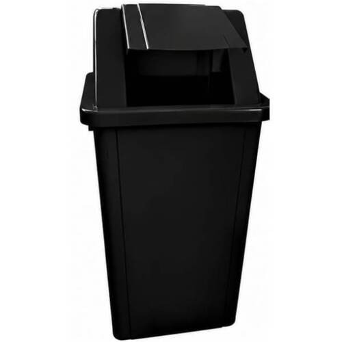 Cesto coletor de lixo 100L tampa basculante sem adesivo - CD11PR Cesto coletor de lixo 100L tampa basculante sem adesivo - CD11PR