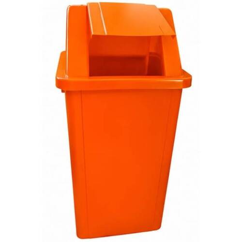 Cesto coletor de lixo 100L tampa basculante sem adesivo - CD11LJ Cesto coletor de lixo 100L tampa basculante sem adesivo - CD11LJ