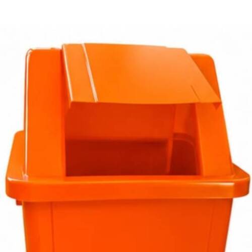Cesto coletor de lixo 100L tampa basculante sem adesivo - CD11LJ Cesto coletor de lixo 100L tampa basculante sem adesivo - CD11LJ