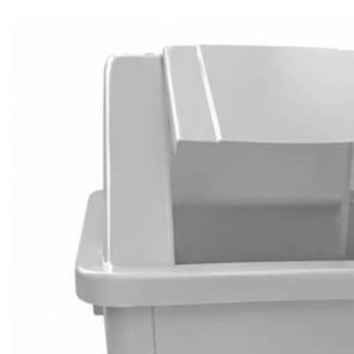 Cesto coletor de lixo 100L tampa basculante sem adesivo - CD11CZ Cesto coletor de lixo 100L tampa basculante sem adesivo - CD11CZ