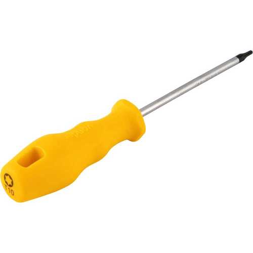 Chave hexalobular reta T10 com cabo Chave hexalobular reta T10 com cabo