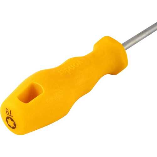 Chave hexalobular reta T9 com cabo Chave hexalobular reta T9 com cabo