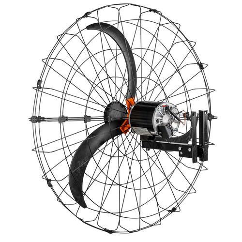 Ventilador de parede industrial 1 metro fixo alta vazão - V100LB Ventilador de parede industrial 1 metro fixo alta vazão - V100LB
