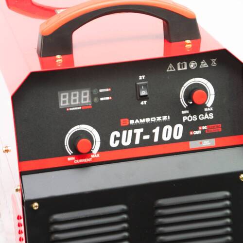 M�quina de corte plasma 100A com tocha trif�sica 220/380/440V - CUT 100