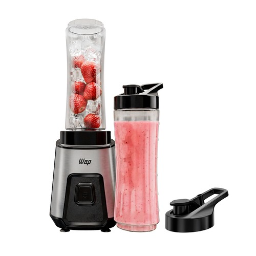 Liquidificador portátil 300W com 2 copos squeeze - Blender GO WBG600 110V Liquidificador portátil 300W com 2 copos squeeze - Blender GO WBG600 110V