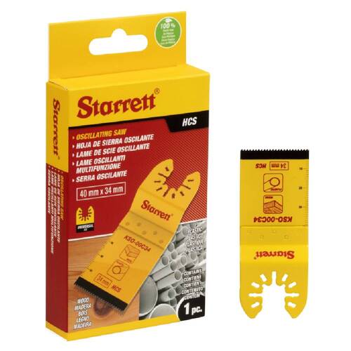 Lâmina de imersão 34 x 40 mm para corte de madeira - KSO-00C34 Lâmina de imersão 34 x 40 mm para corte de madeira - KSO-00C34