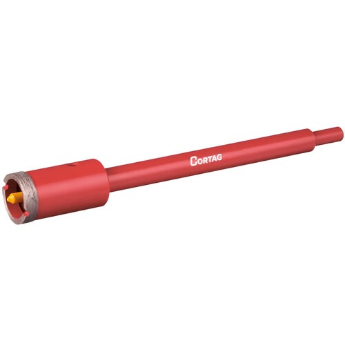 Serra copo diamantada 30 mm com haste de 3/8 Serra copo diamantada 30 mm com haste de 3/8