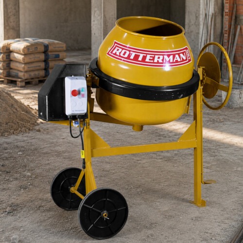 Betoneira 130 litros Com Motor Monof�sico e Chave El�trica NR12  220V