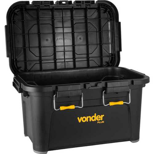 Caixa pl�stica para ferramentas tipo ba� 45L - CBV 045