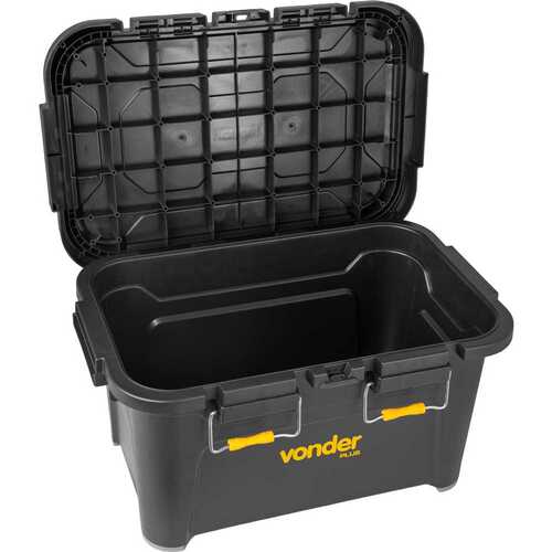 Caixa pl�stica para ferramentas tipo ba� 45L - CBV 045