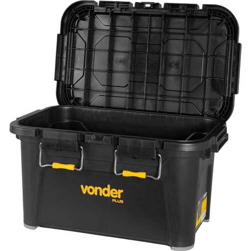 Caixa pl�stica para ferramentas tipo ba� 45L - CBV 045
