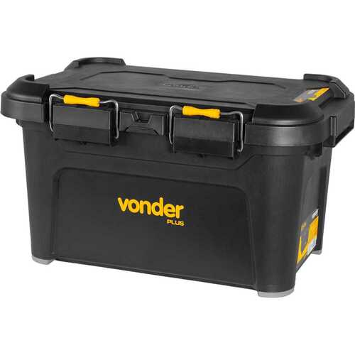 Caixa pl�stica para ferramentas tipo ba� 45L - CBV 045