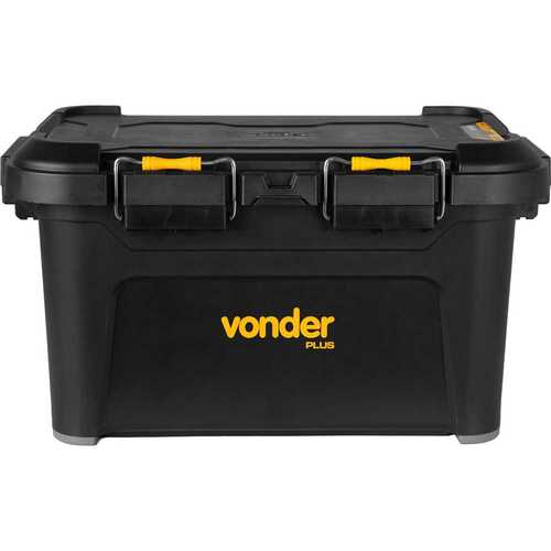 Caixa pl�stica para ferramentas tipo ba� 45L - CBV 045
