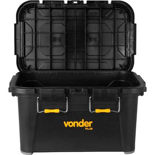 Caixa pl�stica para ferramentas tipo ba� 45L - CBV 045