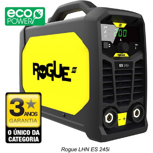 Inversora de solda 200A para Eletrodo e Tig monof�sica - Rogue LHN ES 245i  220V