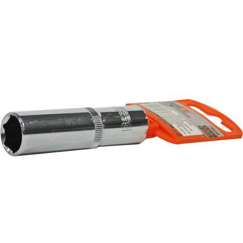 Soquete sextavado longo 16 mm com encaixe 1/2 Soquete sextavado longo 16 mm com encaixe 1/2