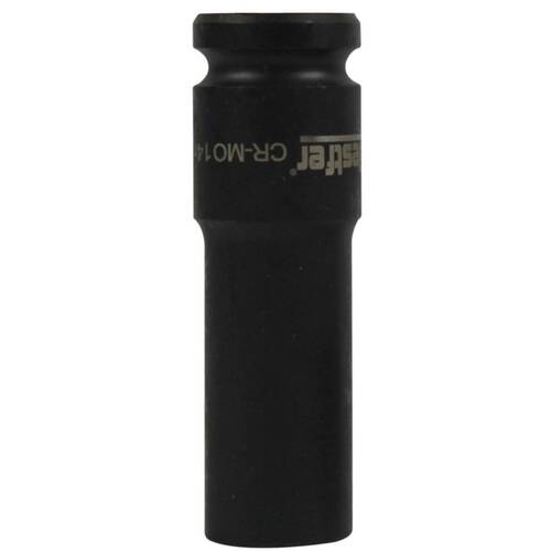 Soquete sextavado de impacto longo 14 mm encaixe 1/2 Soquete sextavado de impacto longo 14 mm encaixe 1/2