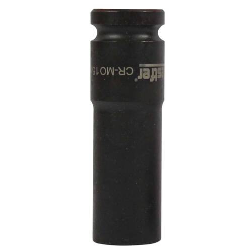 Soquete sextavado de impacto longo 15 mm encaixe 1/2 Soquete sextavado de impacto longo 15 mm encaixe 1/2