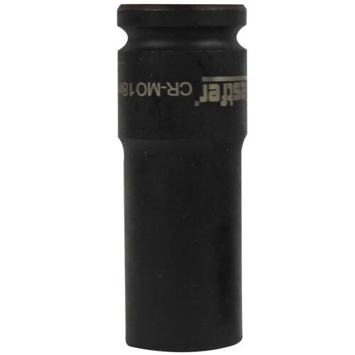 Soquete sextavado de impacto longo 18 mm encaixe 1/2 Soquete sextavado de impacto longo 18 mm encaixe 1/2