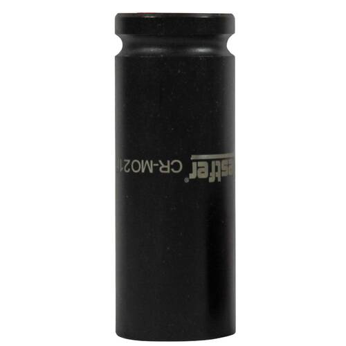 Soquete sextavado de impacto longo 21 mm encaixe 1/2 Soquete sextavado de impacto longo 21 mm encaixe 1/2