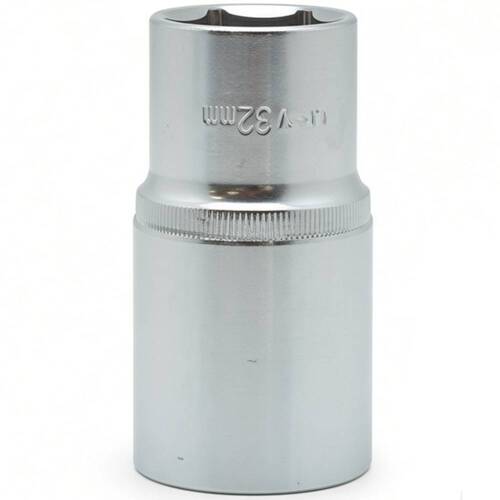 Soquete sextavado longo 32 mm com encaixe 1/2 Soquete sextavado longo 32 mm com encaixe 1/2