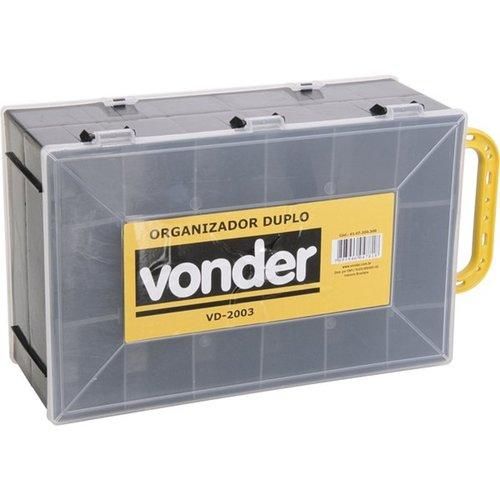 Organizador pl�stico com 12 compartimentos