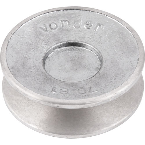 Polia de alum�nio 1 canal B 70 mm - 6684210070