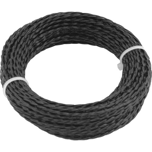 Fio de nylon 3,0 mm x 10 metros modelo silencioso para roçadeira Fio de nylon 3,0 mm x 10 metros modelo silencioso para roçadeira