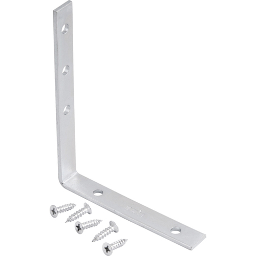 Cantoneira para cortina 8 cm x 10 cm zincada com 4 pe�as