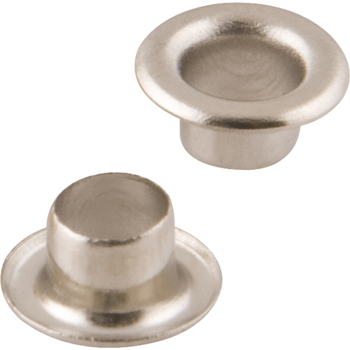 Ilh�s met�lico cromado pacote com 100 pe�as - 36.62.145.502