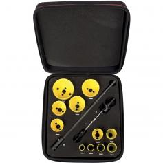 Jogo de serra copo 19 a 76 mm com 15 pe�as - FAST CUT