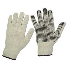 Luva de malha pigmentada