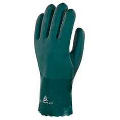Luva de pvc �spera 25 cm verde G