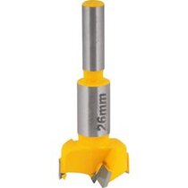 Fresa para dobradiça tipo caneco com dentes de vídea 26 mm Fresa para dobradiça tipo caneco com dentes de vídea 26 mm