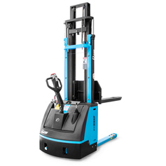 Empilhadeira el�trica eleva��o 5,40 m capacidade 1.600 kg tra��o el�trica - PT16/54