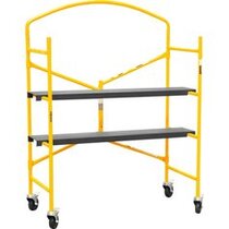 Andaime dobr�vel port�til com 4 rod�zios - 68.24.250.000