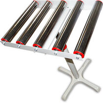 Cavalete de apoio com 5 roletes capacidade 50 kg - PRA/5